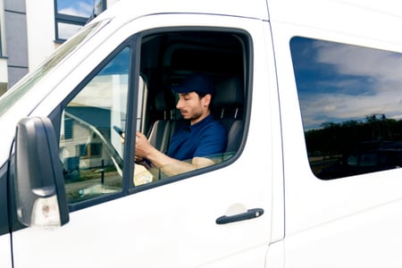 Work Van - Stock Photo