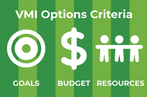 VMI Options Criteria infographic